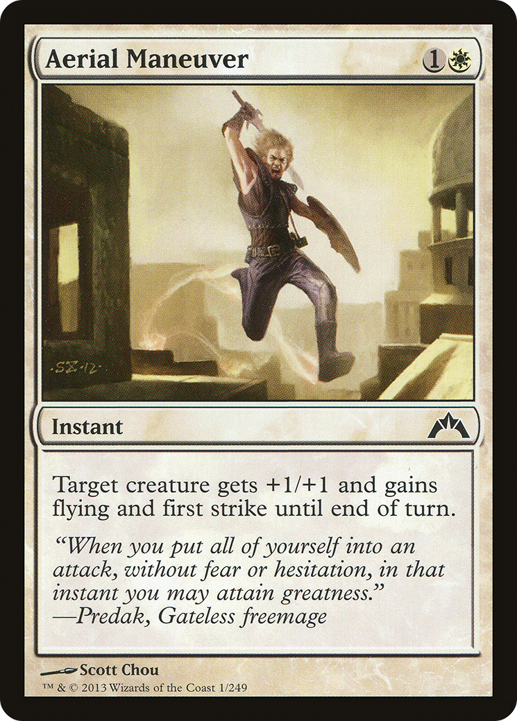 Aerial Maneuver [Gatecrash] Foil
