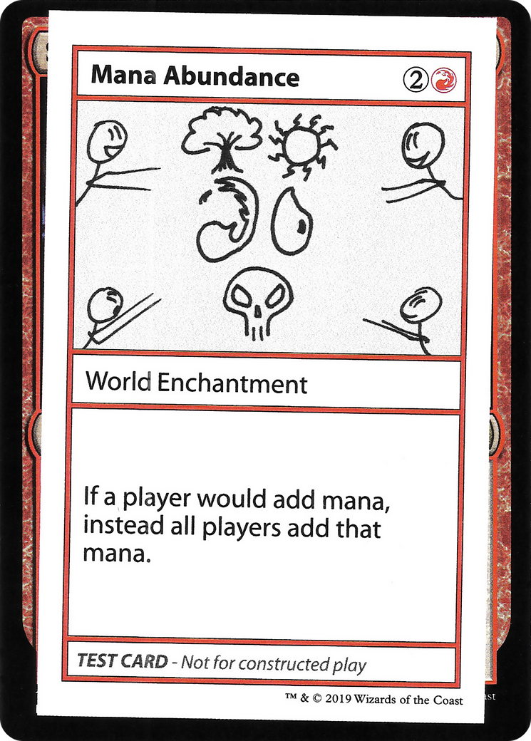 Mana Abundance (No PW Symbol) - Mystery Booster Playtest Cards 2021