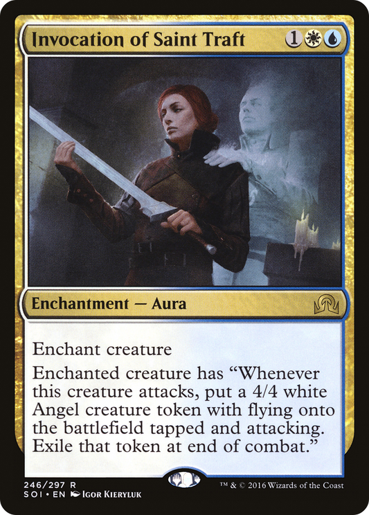 Invocation of Saint Traft [Shadows over Innistrad] Foil