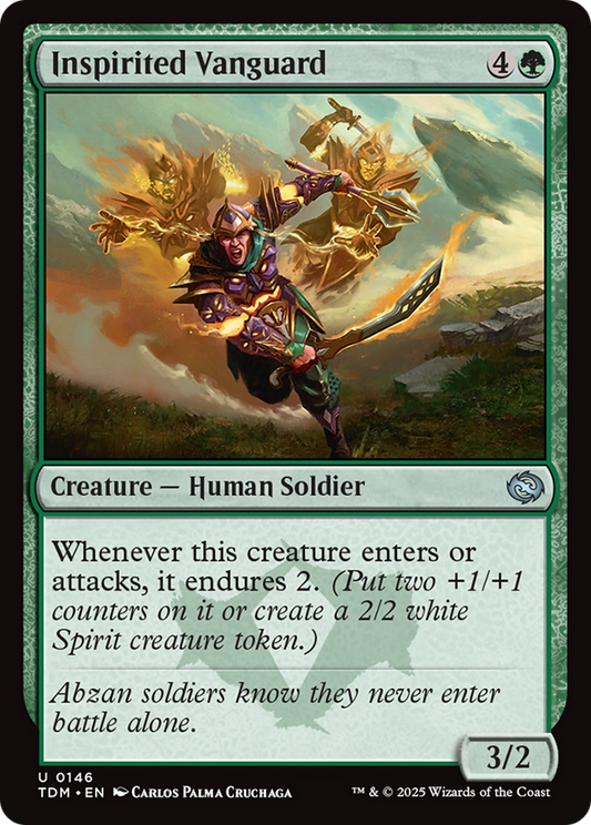 Inspirited Vanguard (146) - Tarkir: Dragonstorm