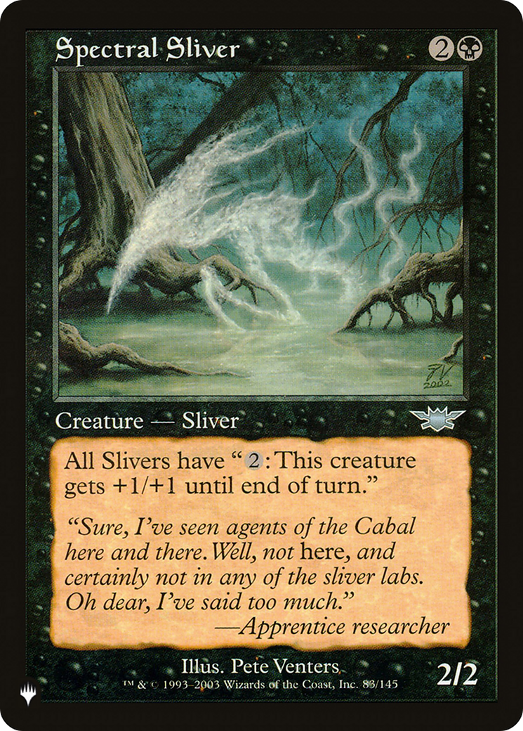 Spectral Sliver [The List] | Silver Goblin