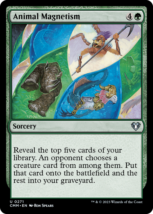 Animal Magnetism [Commander Masters] Foil