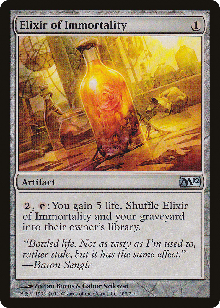 Elixir of Immortality [Magic 2012] Foil