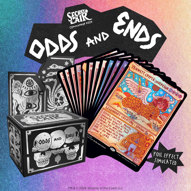 Secret Lair - Odds and Ends Commander Deck