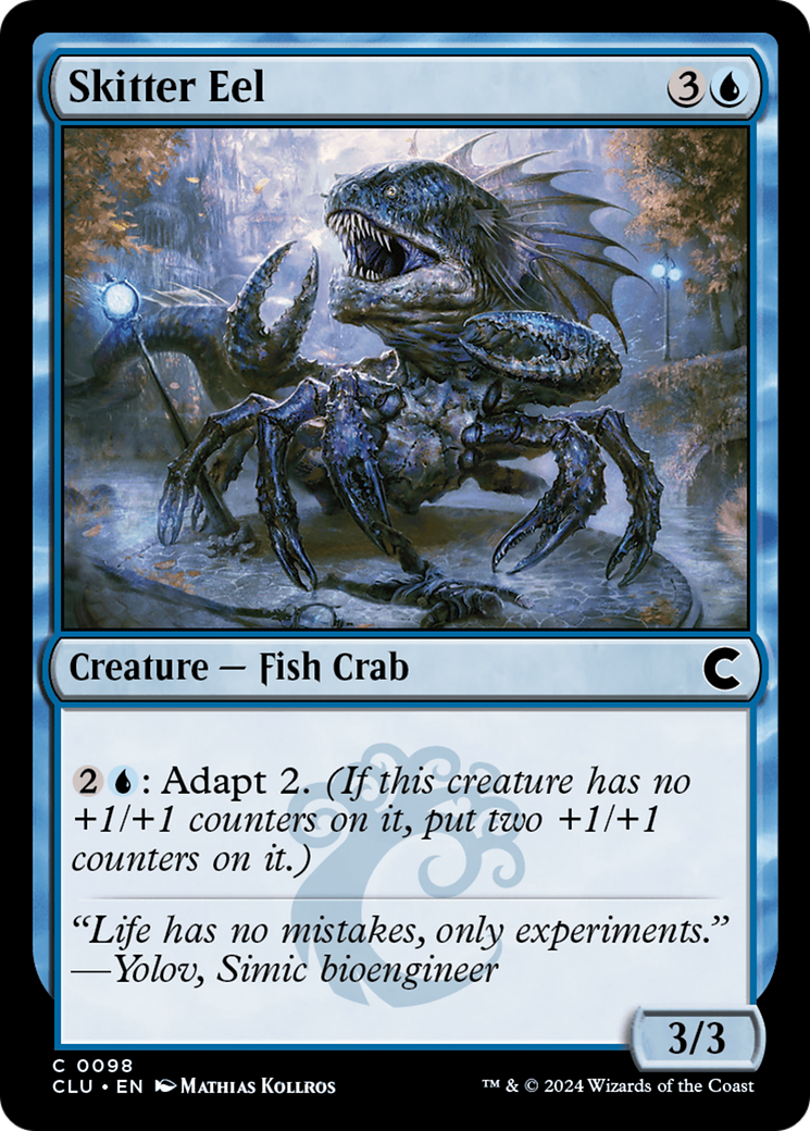 Skitter Eel (098) - Ravnica: Clue Edition