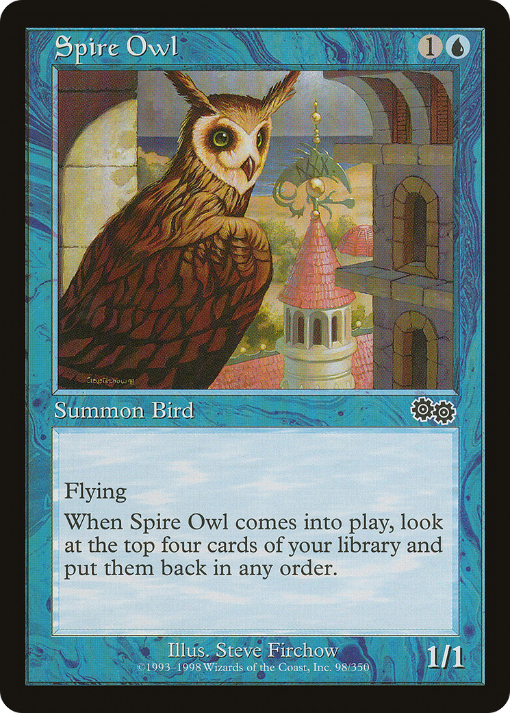 Spire Owl [Urza's Saga] | Silver Goblin