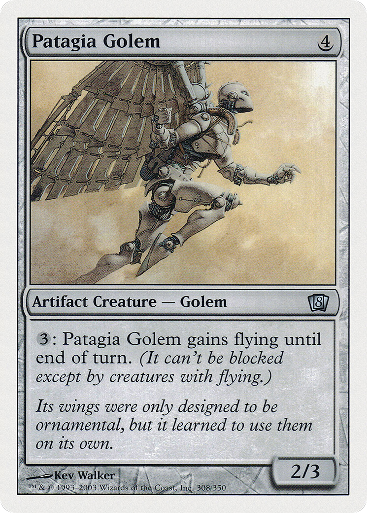 Patagia Golem (308) - Eighth Edition