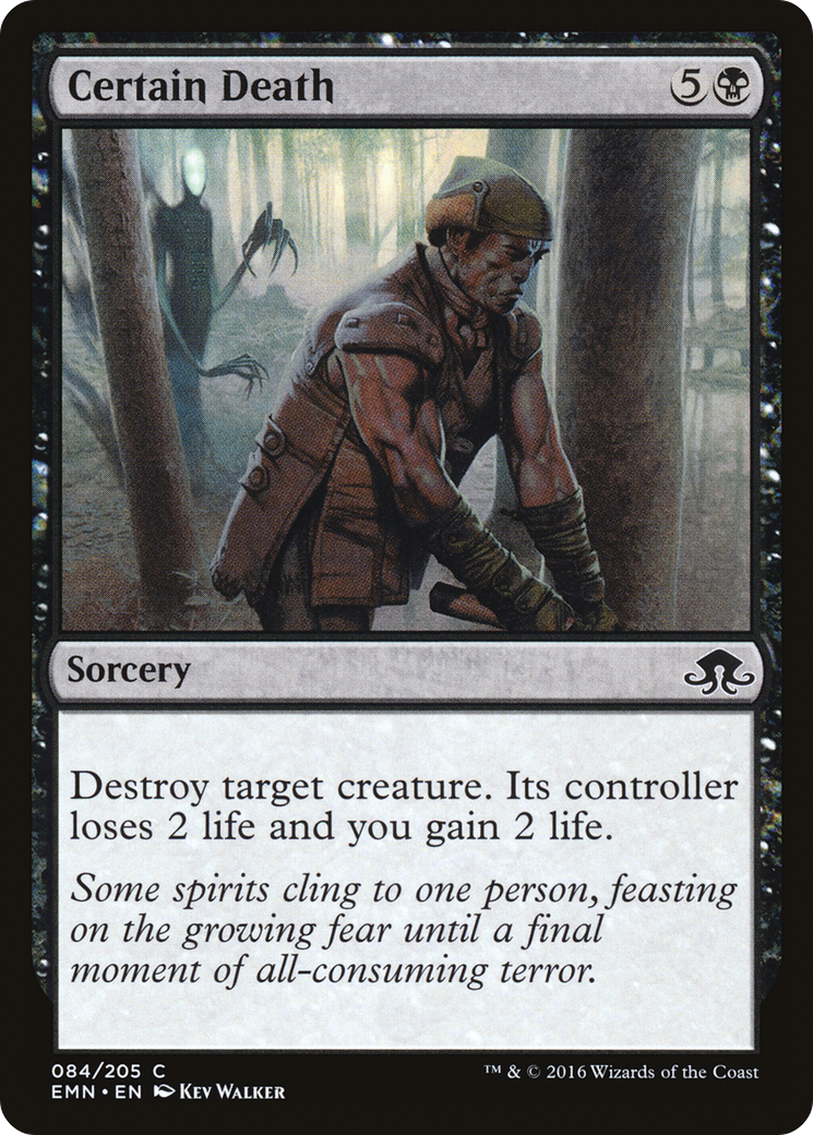 Certain Death [Eldritch Moon] Foil