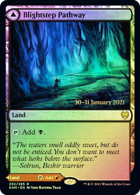 Blightstep Pathway // Searstep Pathway [Kaldheim Prerelease Promos] | Silver Goblin