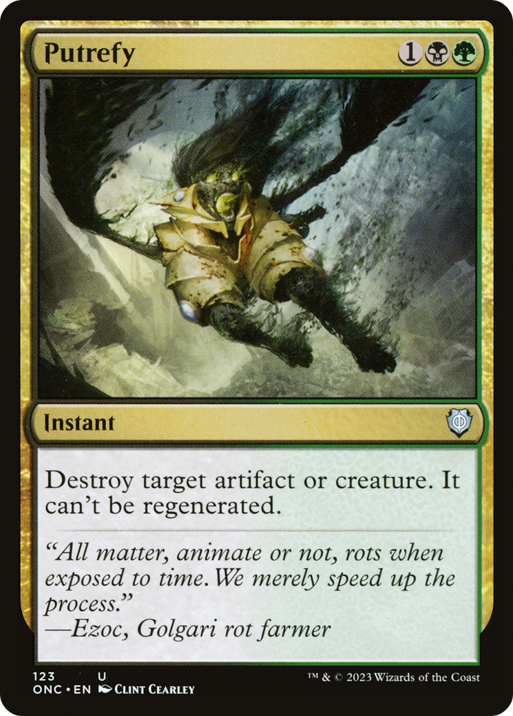 Putrefy [Phyrexia: All Will Be One Commander]