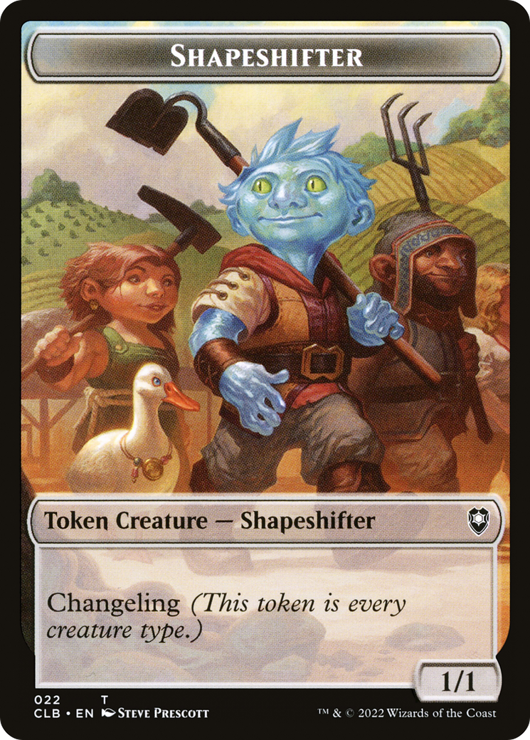 Shapeshifter (022) - Battle for Baldur's Gate Tokens