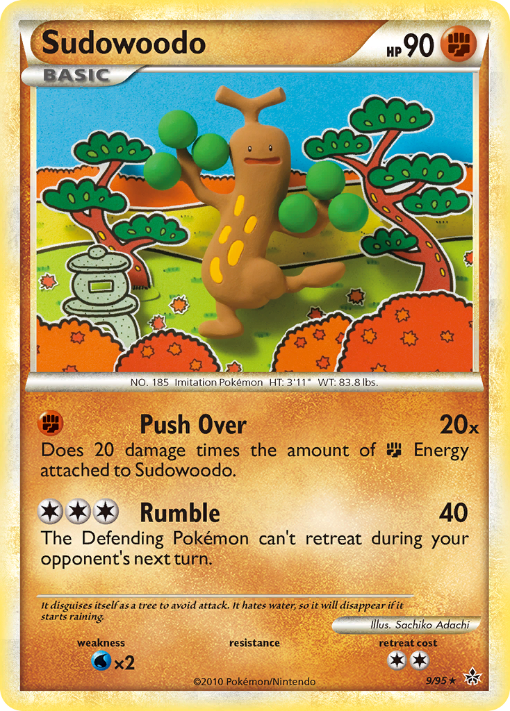 Sudowoodo (9/95) [HeartGold & SoulSilver: Unleashed] | Silver Goblin