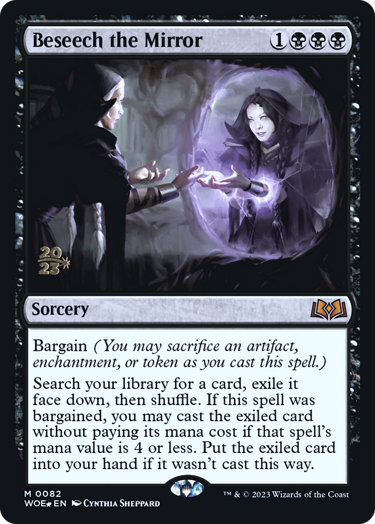 Beseech the Mirror [Wilds of Eldraine Prerelease Promos] | Silver Goblin