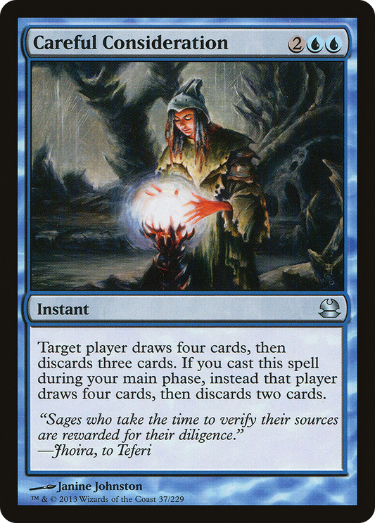 Careful Consideration [Modern Masters] Foil