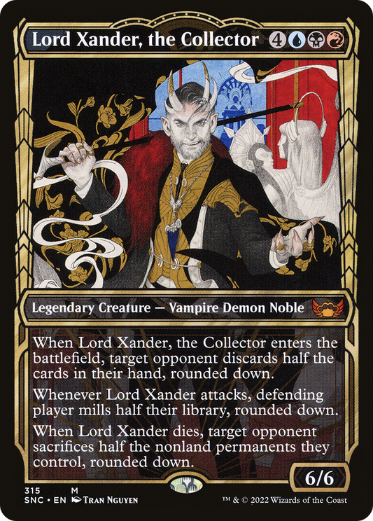Lord Xander, the Collector (Showcase Golden Age) [Streets of New Capenna] Foil