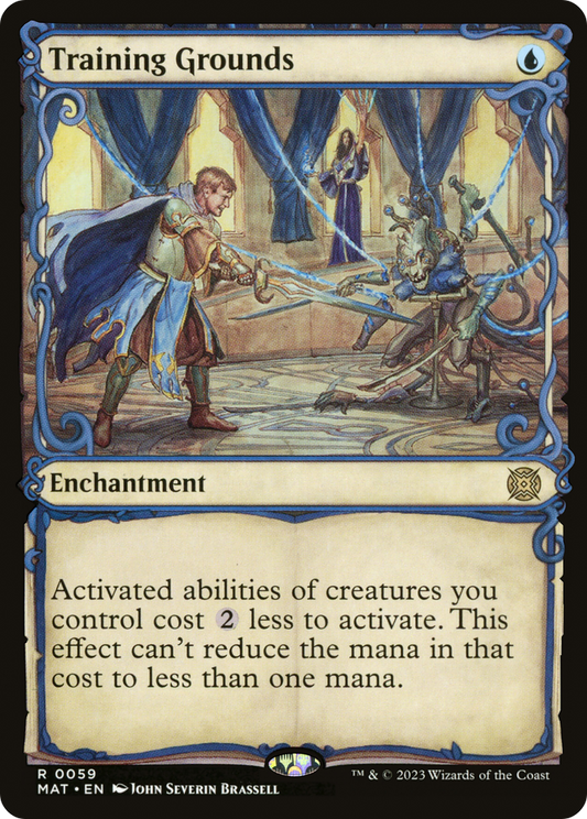 Training Grounds (Showcase) [March of the Machine: The Aftermath] Foil