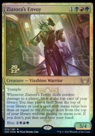 Ziatora's Envoy [Streets of New Capenna Prerelease Promos] | Silver Goblin