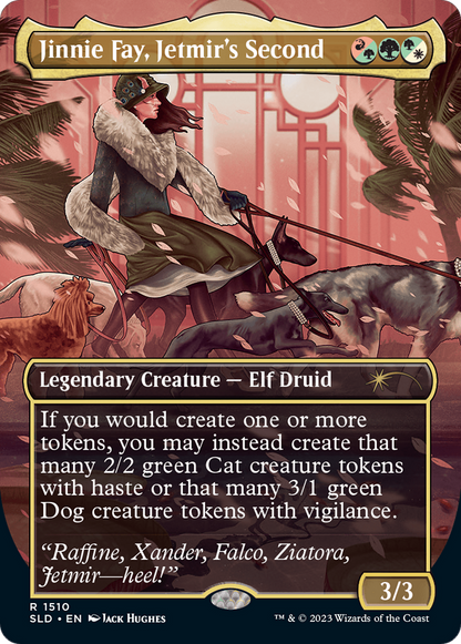 Jinnie Fay, Jetmir's Second // Jinnie Fay, Jetmir's Second (1510) Foil - Secret Lair Drop