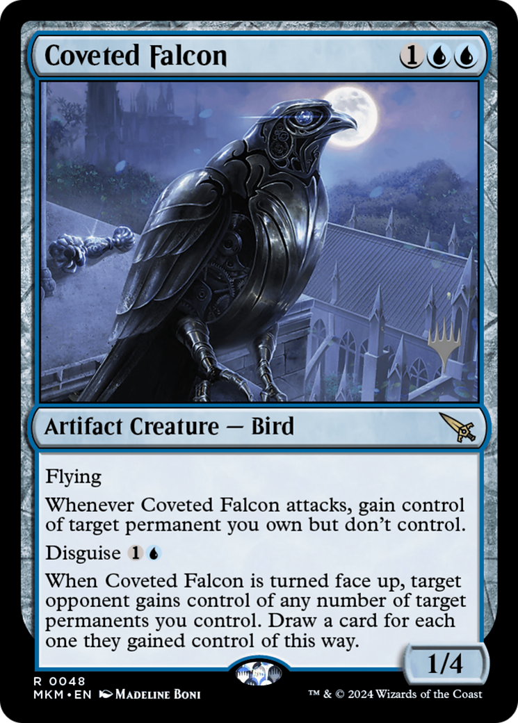 Coveted Falcon (Promo Pack) [Murders at Karlov Manor Promos]