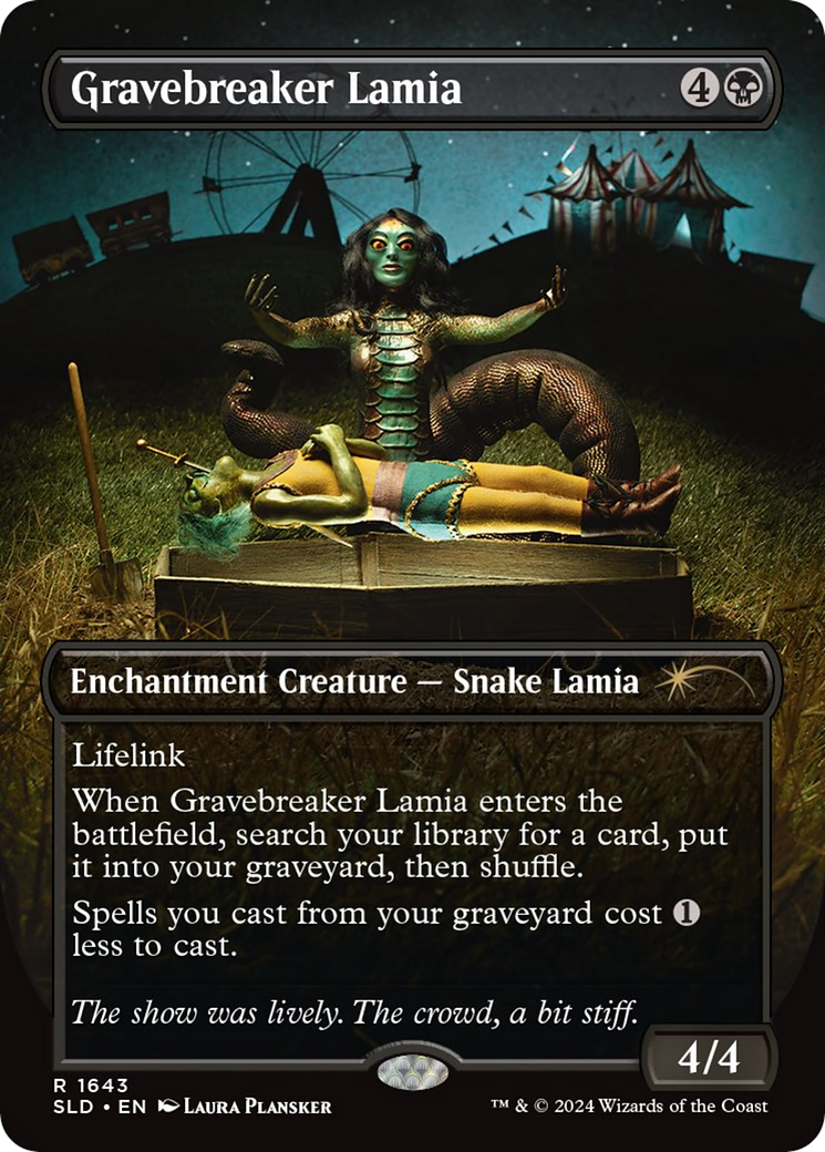 Gravebreaker Lamia (Rainbow Foil) [Secret Lair Drop Series] | Silver Goblin