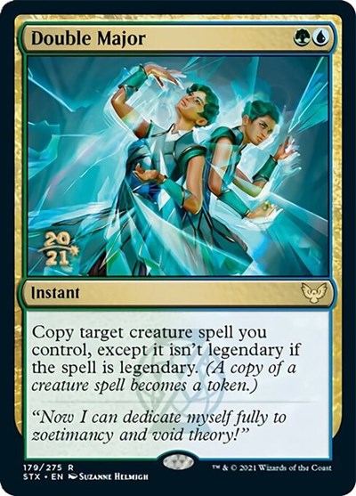 Double Major [Strixhaven: School of Mages Prerelease Promos] | Silver Goblin