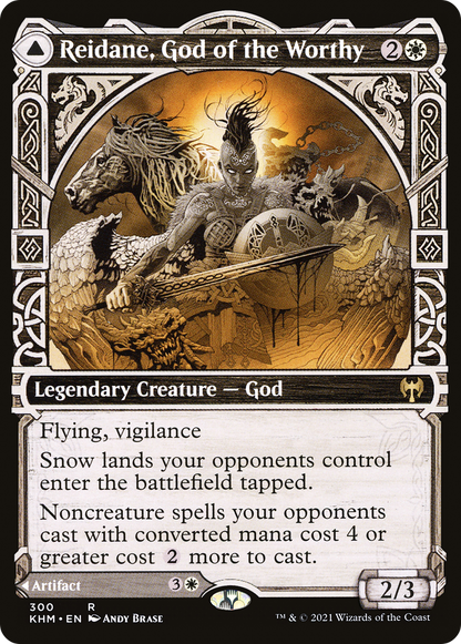 Reidane, God of the Worthy (Showcase) (300) Foil - Kaldheim