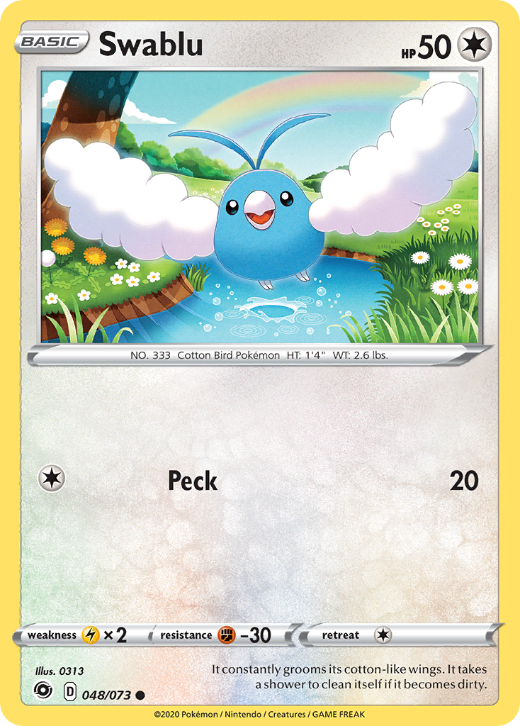 Swablu (048/073) [Sword & Shield: Champion's Path] | Silver Goblin