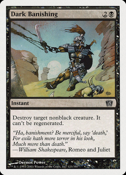 Dark Banishing [Eighth Edition] Foil
