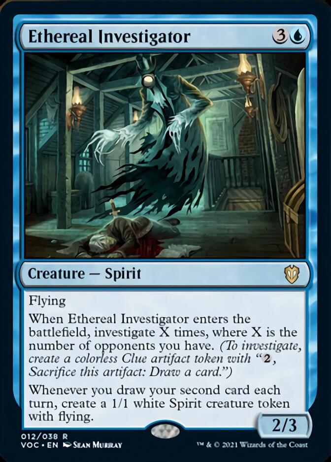 Ethereal Investigator [Innistrad: Crimson Vow Commander] | Silver Goblin