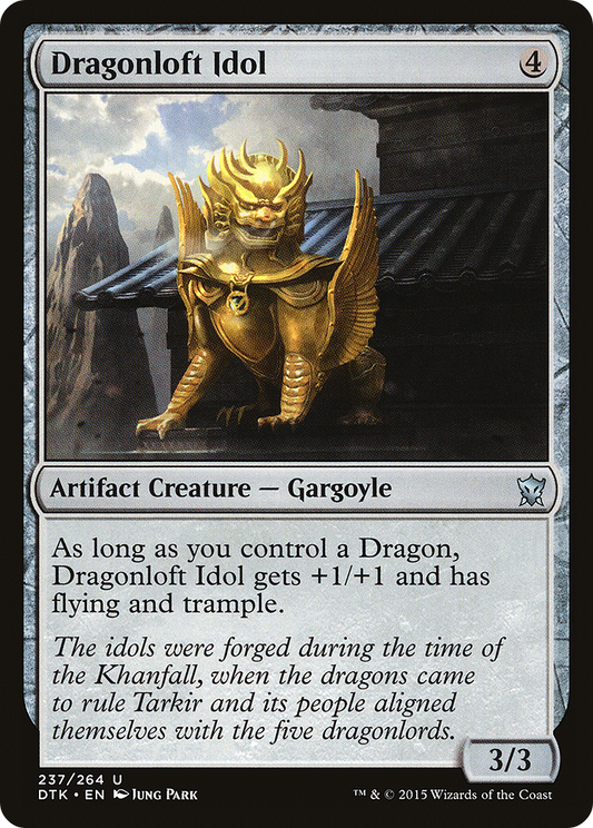 Dragonloft Idol [Dragons of Tarkir] Foil