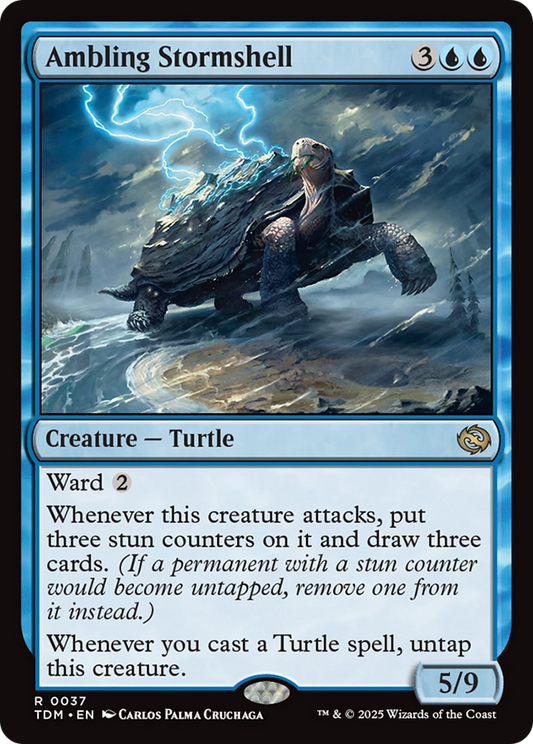 Ambling Stormshell (037) - Tarkir: Dragonstorm