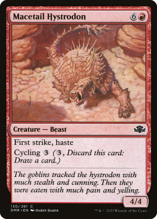 Macetail Hystrodon [Dominaria Remastered]