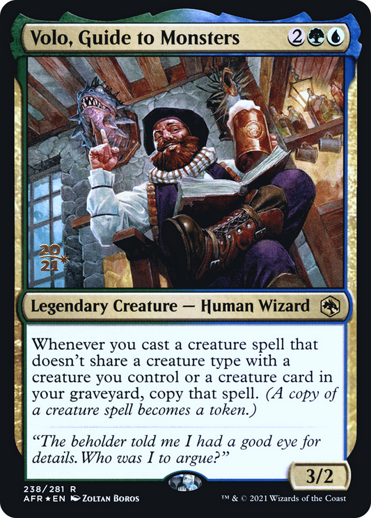 Volo, Guide to Monsters [Dungeons & Dragons: Adventures in the Forgotten Realms Prerelease Promos]