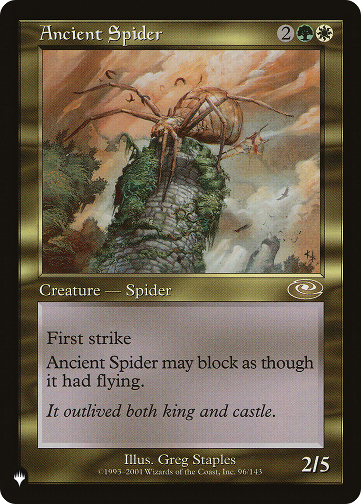 Ancient Spider [The List] | Silver Goblin