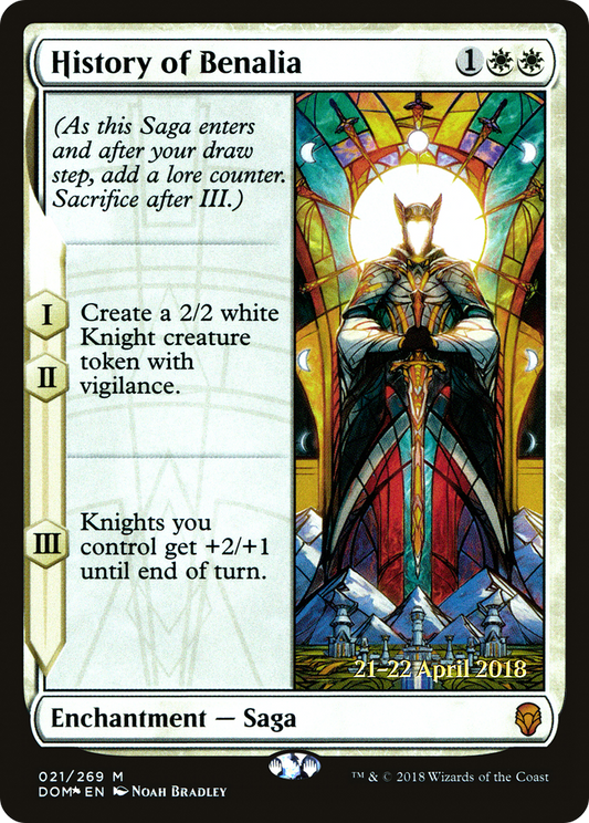 History of Benalia [Dominaria Prerelease Promos]