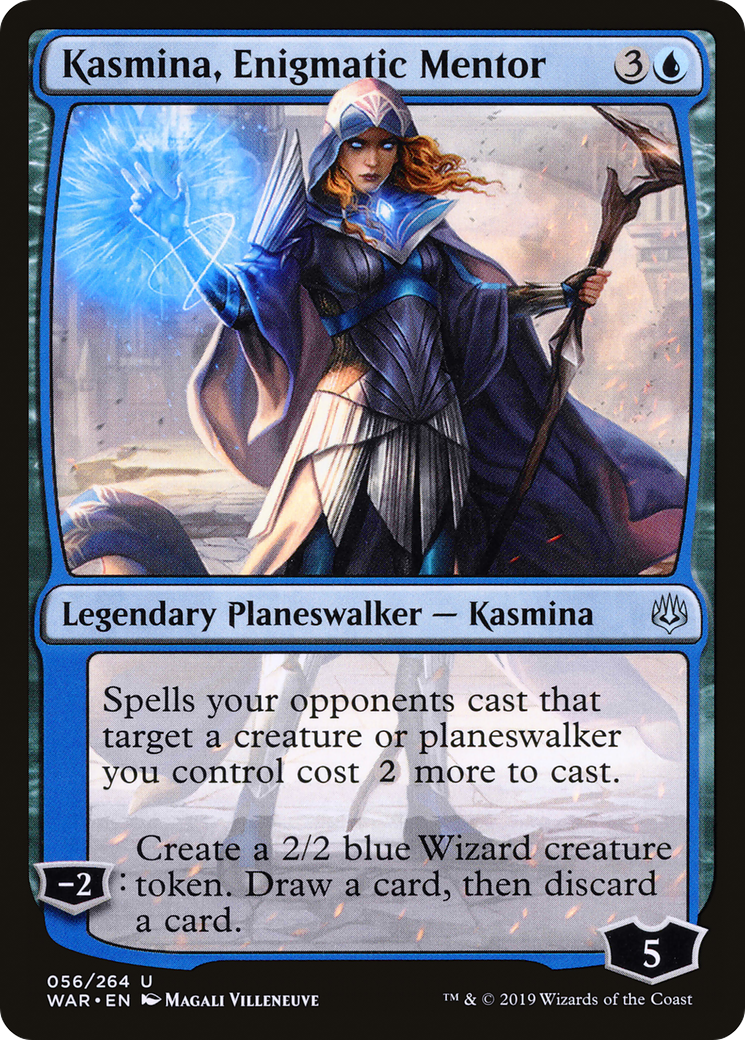 Kasmina, Enigmatic Mentor [War of the Spark] | Silver Goblin