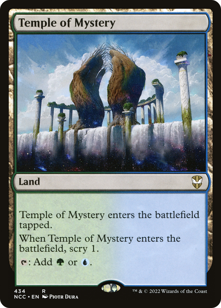 Temple of Mystery [Streets of New Capenna Commander]