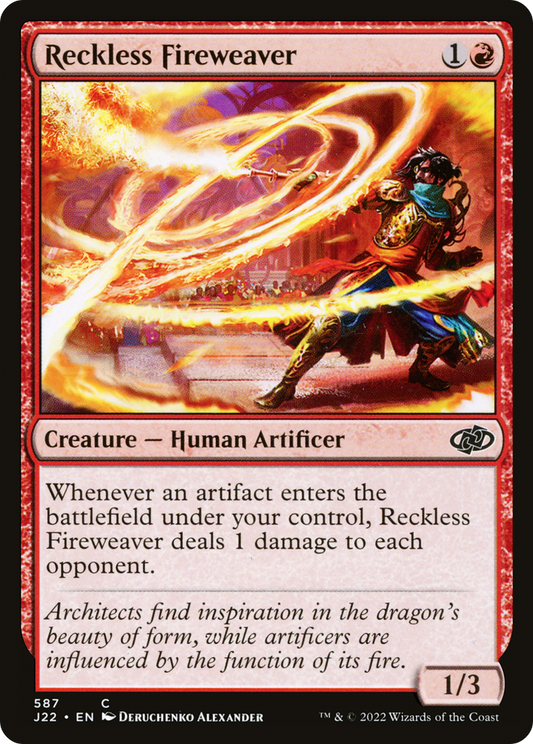 Reckless Fireweaver [Jumpstart 2022]