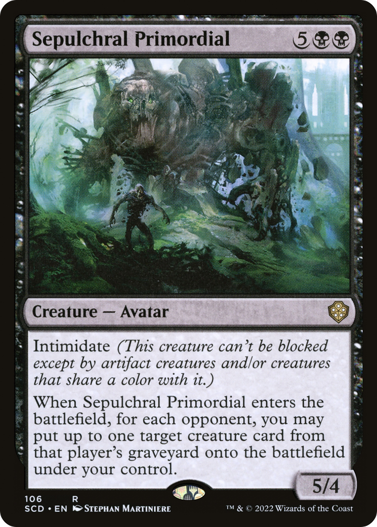 Sepulchral Primordial [Starter Commander Decks] | Silver Goblin