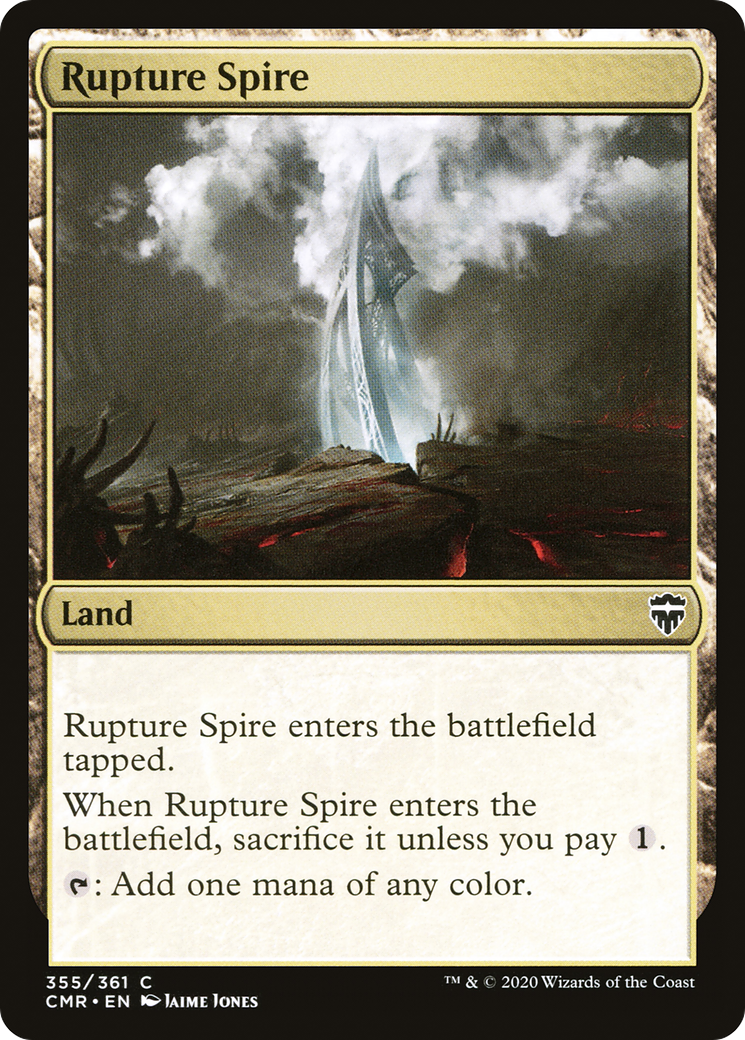 Rupture Spire (355) [Commander Legends] | Silver Goblin