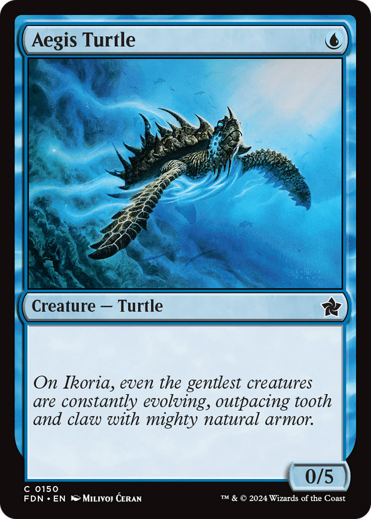 Aegis Turtle [Foundations] Foil