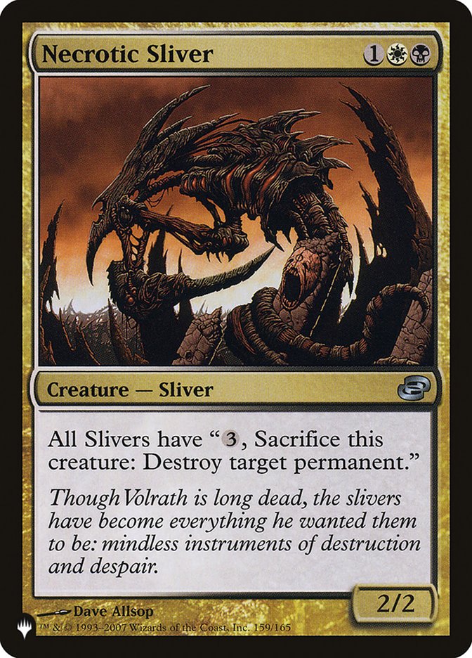 Necrotic Sliver [The List] | Silver Goblin