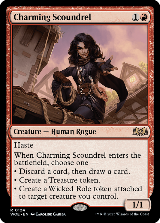 Charming Scoundrel [Wilds of Eldraine] Foil