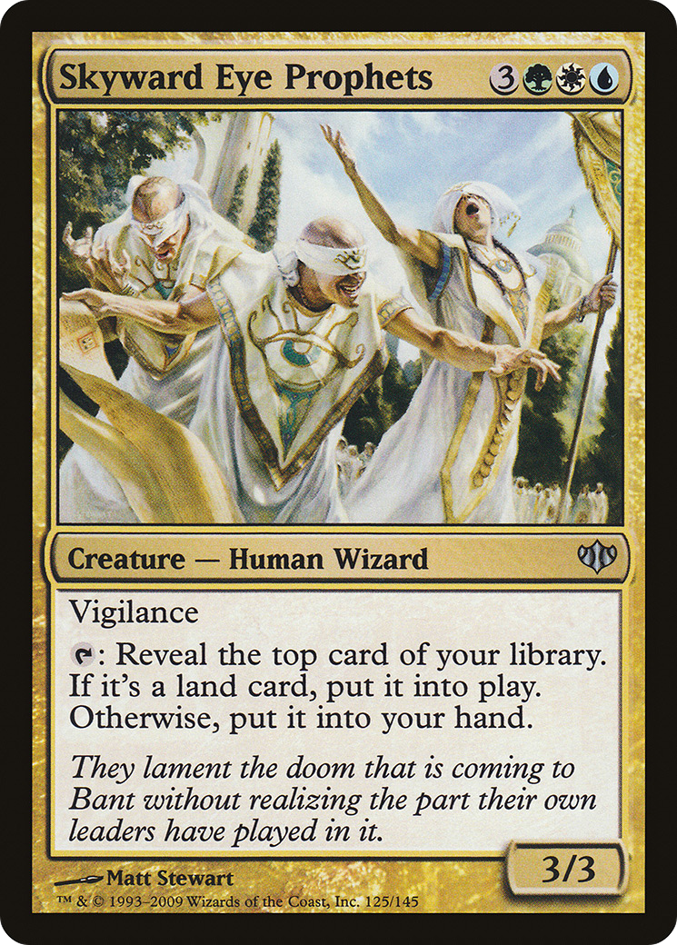 Skyward Eye Prophets (125) Foil - Conflux