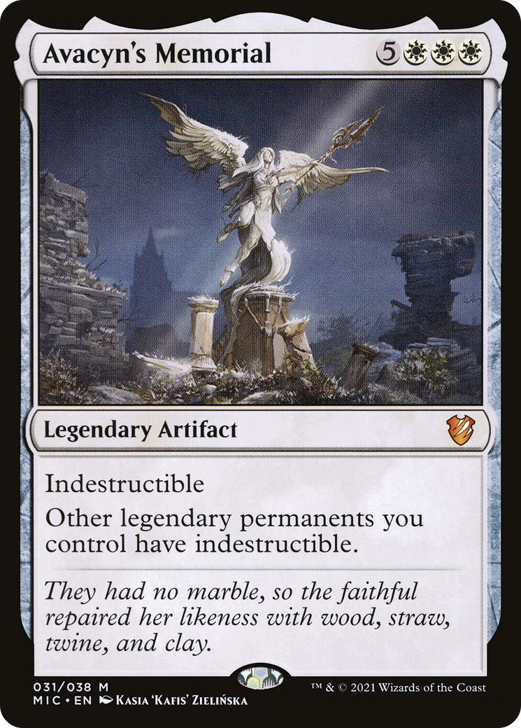 Avacyn's Memorial [Innistrad: Midnight Hunt Commander] | Silver Goblin