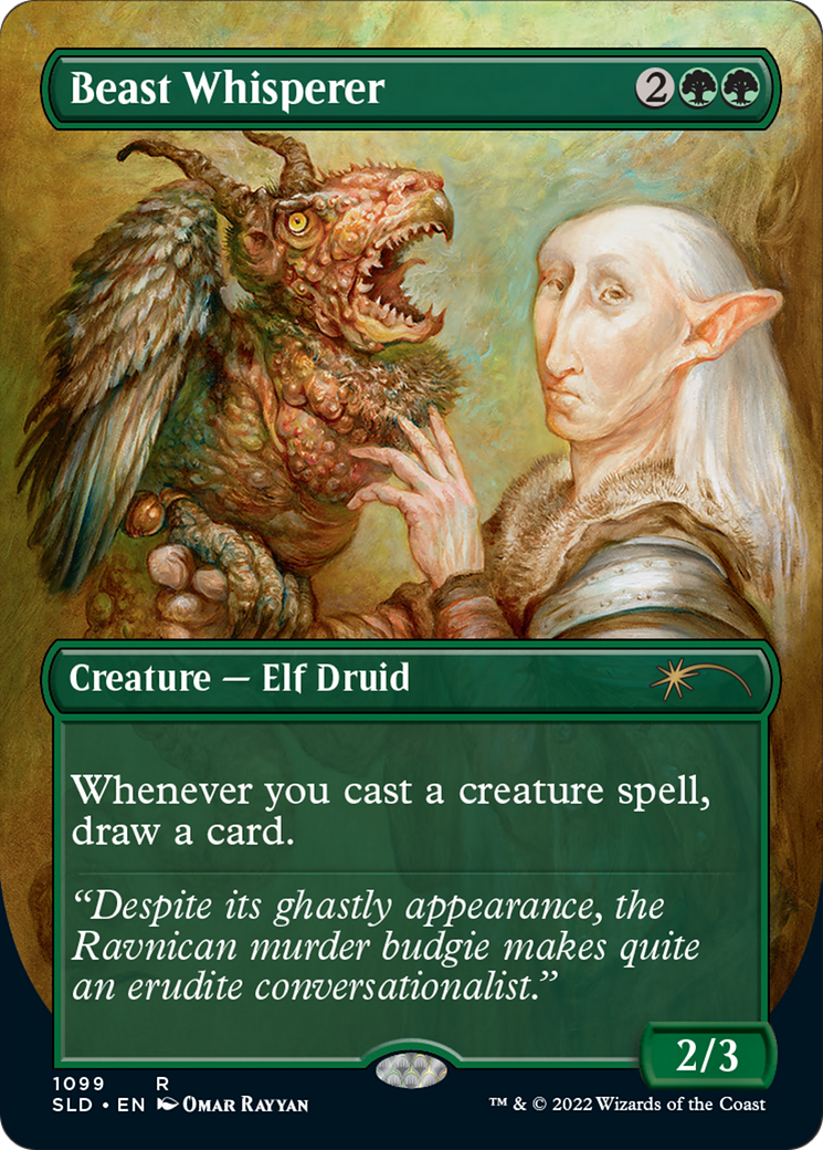 Beast Whisperer (Borderless) [Secret Lair Drop Series] | Silver Goblin