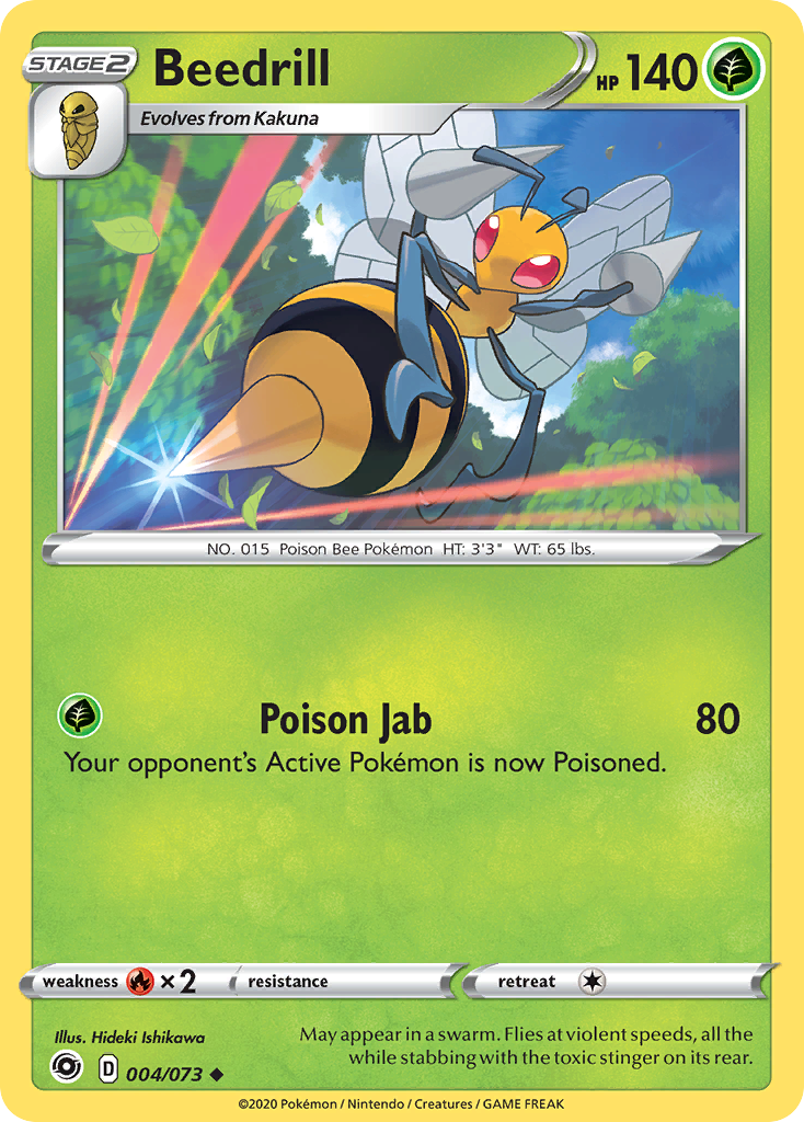 Beedrill (004/073) [Sword & Shield: Champion's Path] | Silver Goblin