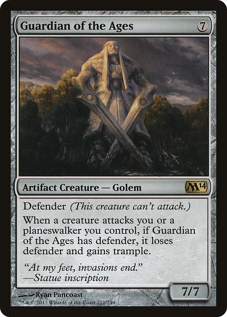 Guardian of the Ages [Magic 2014] Foil