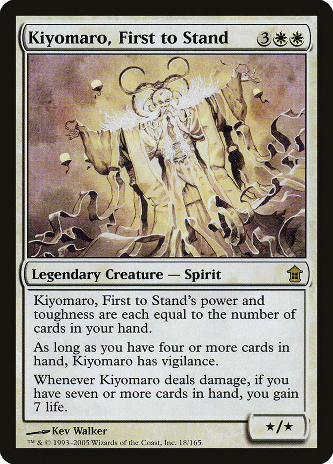 Kiyomaro, First to Stand [Saviors of Kamigawa] | Silver Goblin