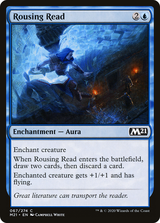 Rousing Read [Core Set 2021] Foil
